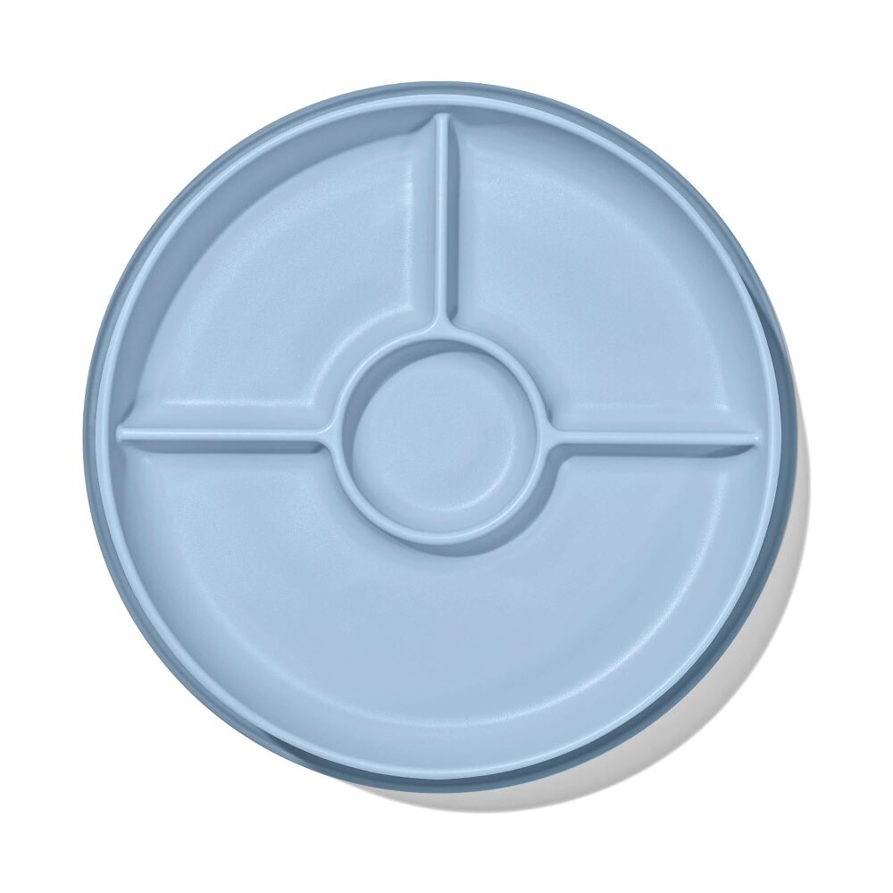 Stick & Stay Suction Divided Plate Q1