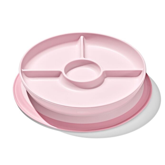 Stick & Stay Suction Divided Plate Q1