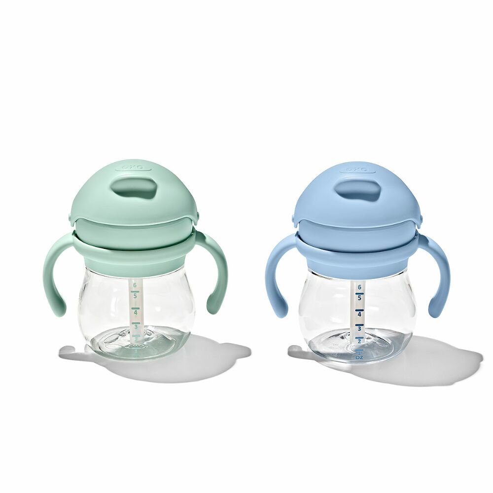 Transitions 6 Oz Straw Cup with Handles Set V0