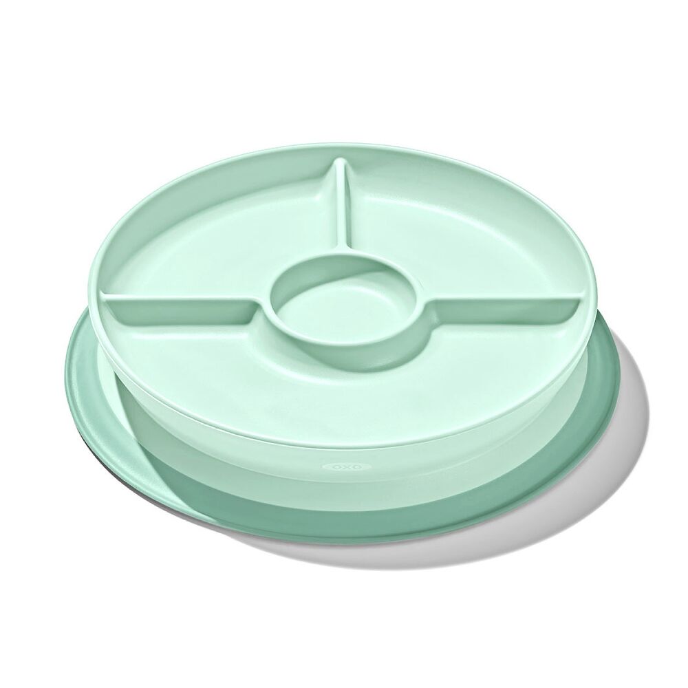 Stick & Stay Suction Divided Plate Q1