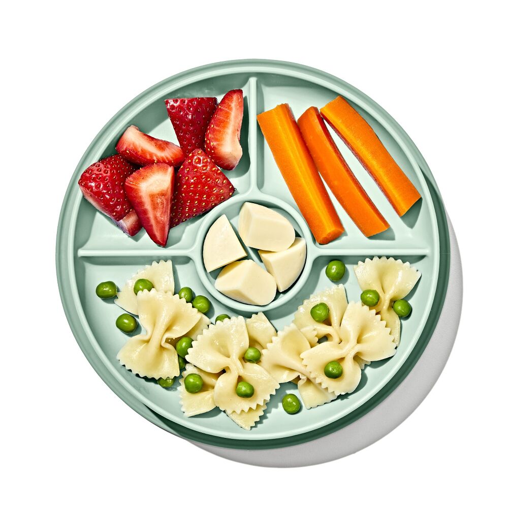 Stick & Stay Suction Divided Plate Q1