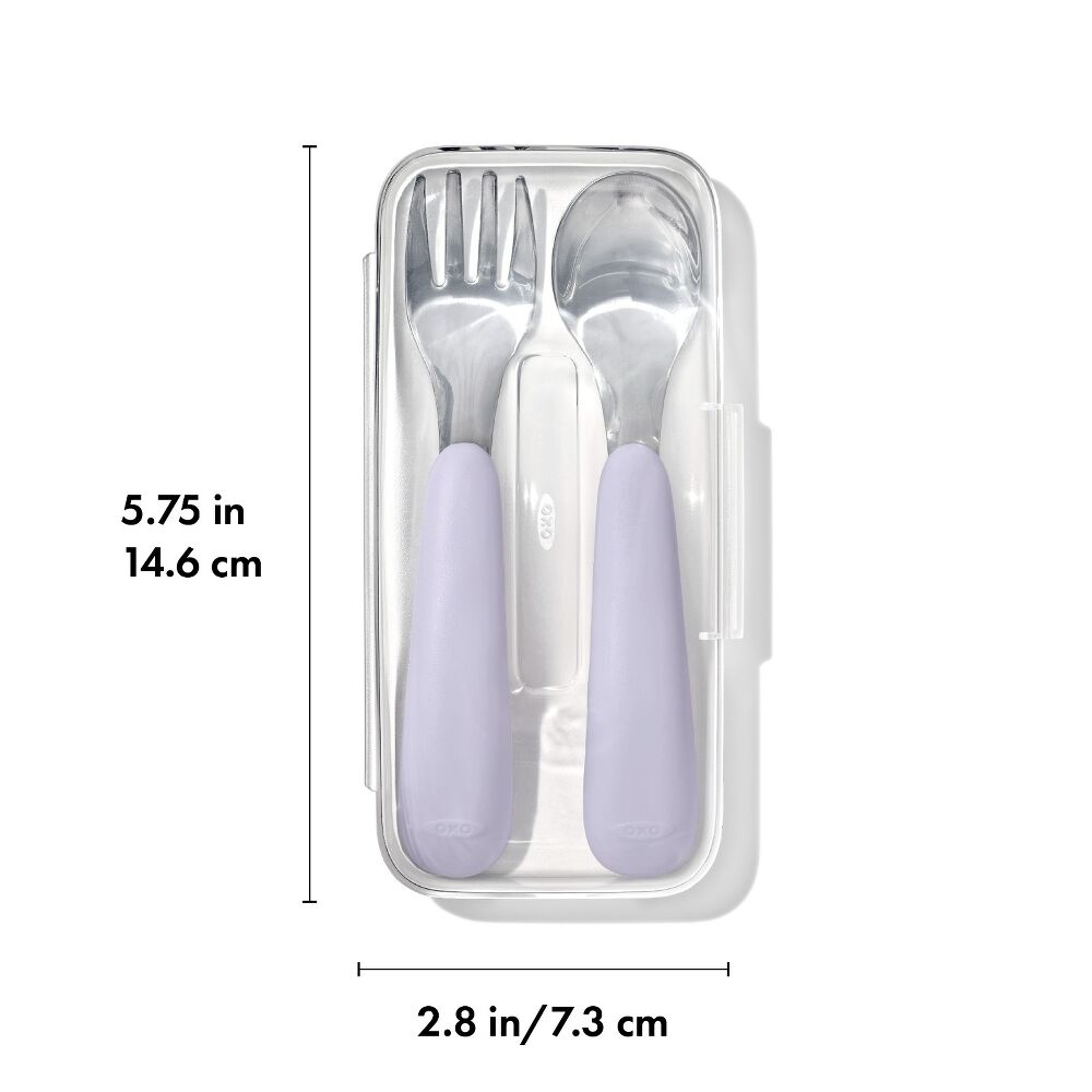 On-The-Go Fork And Spoon Set I1