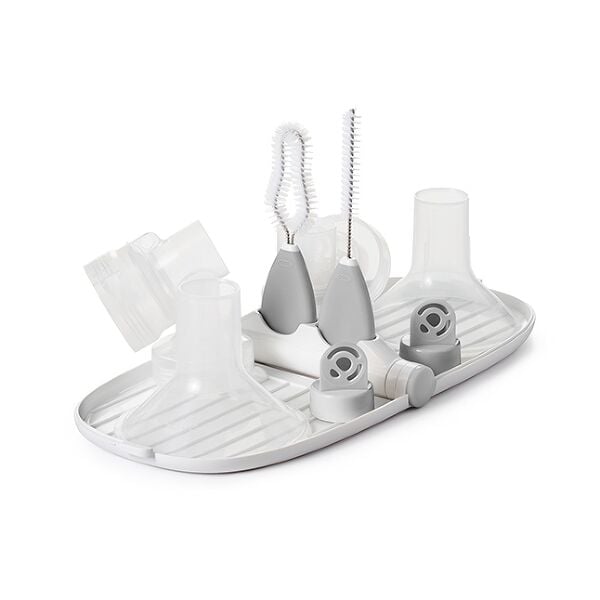 Breast Pump Parts Drying Rack with Detail Brushes W5