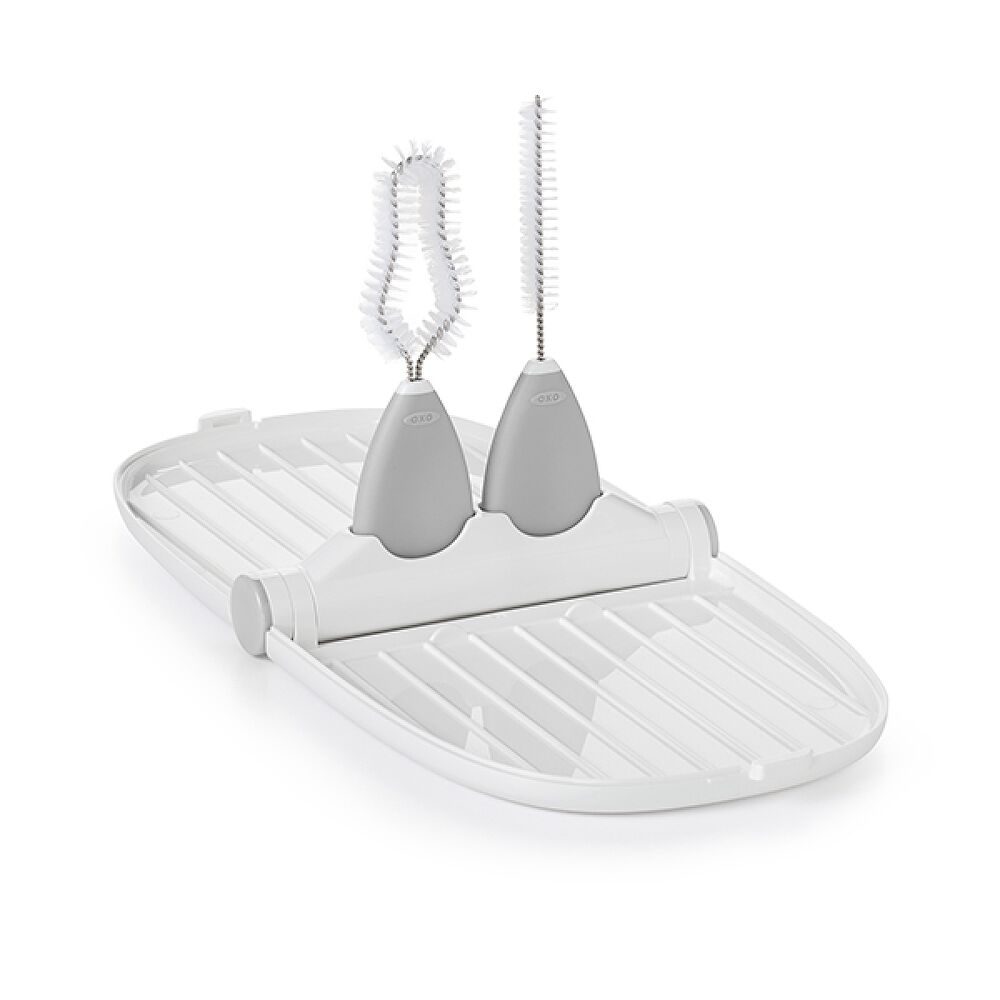 Breast Pump Parts Drying Rack with Detail Brushes W5