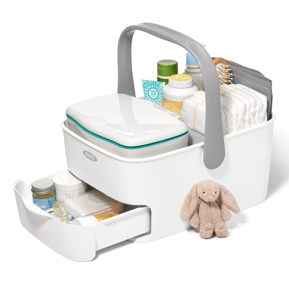 Diaper Caddy with Changing Mat N2
