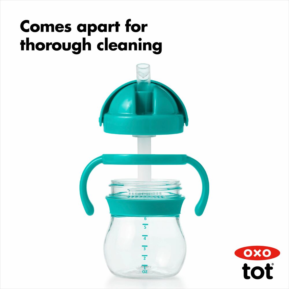 Transitions 6 Oz Straw Cup with Handles Set V0
