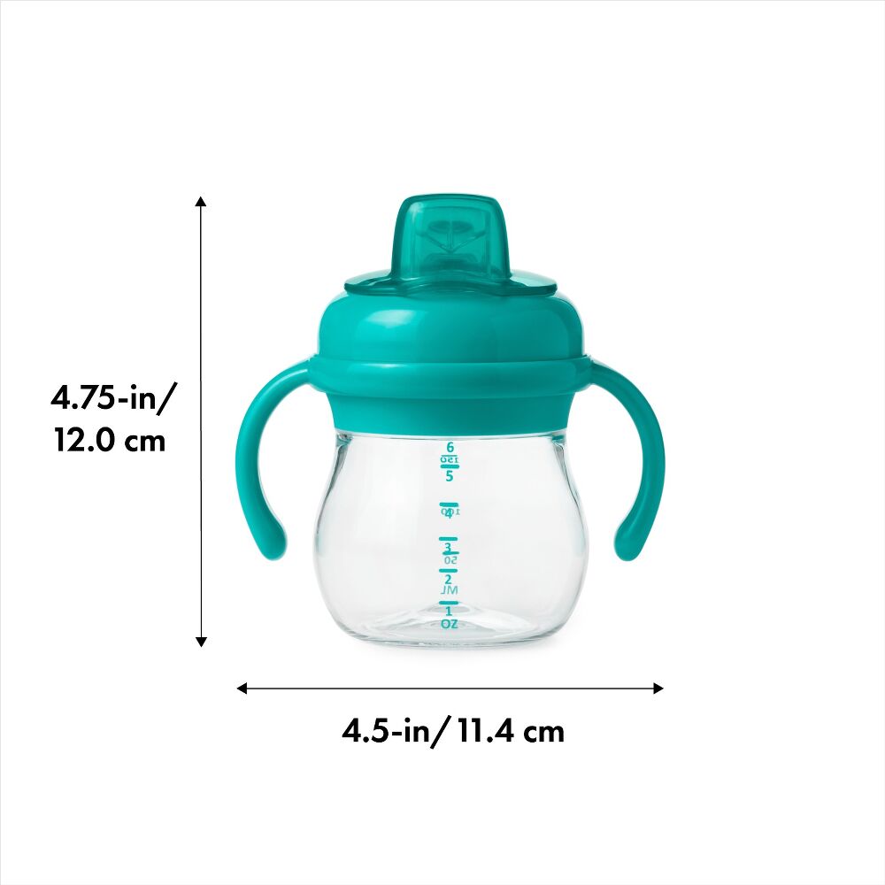 Transitions 6 Oz Soft Spout Sippy Cup with Removable Handles P4
