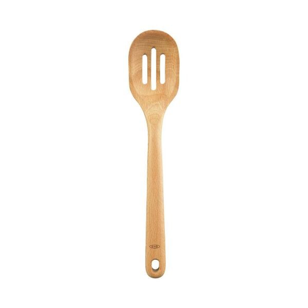 Wooden Slotted Spoon C5