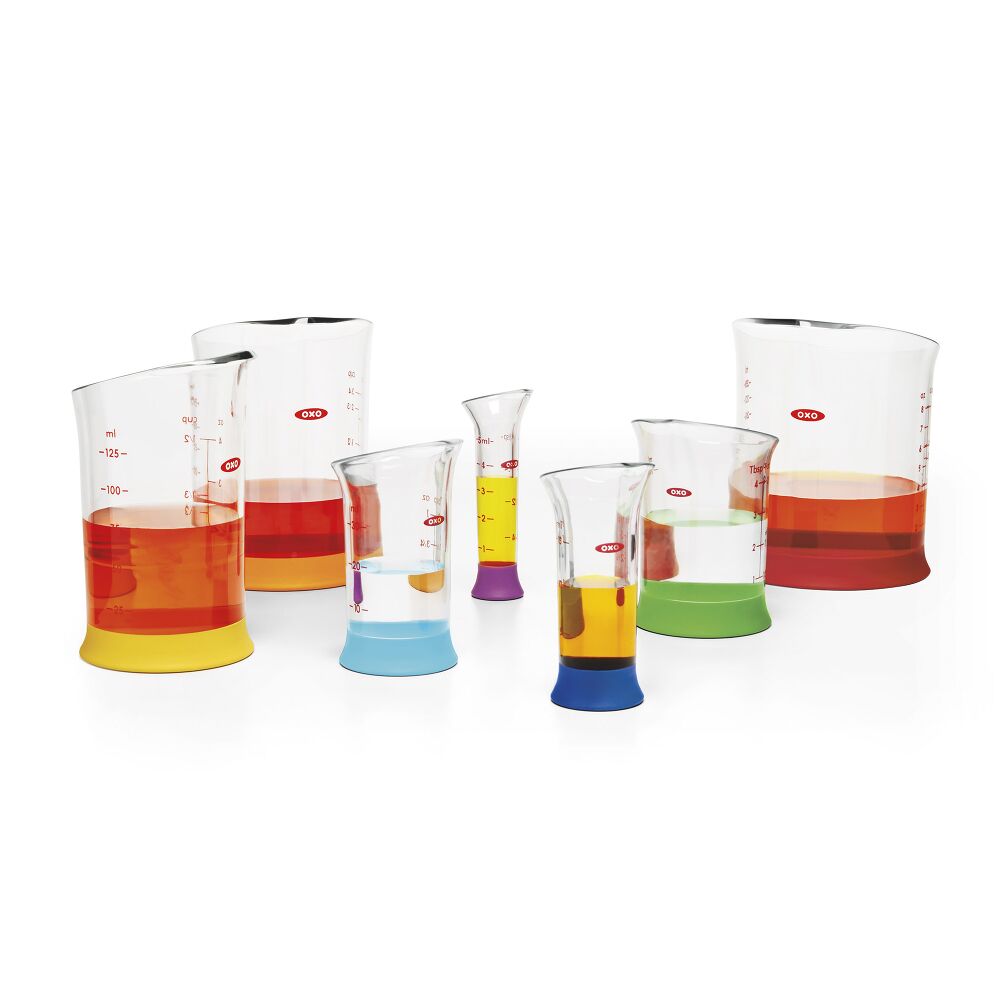 7 Piece Liquid Measuring Beaker Set C1