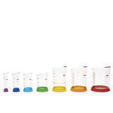 7 Piece Liquid Measuring Beaker Set C1