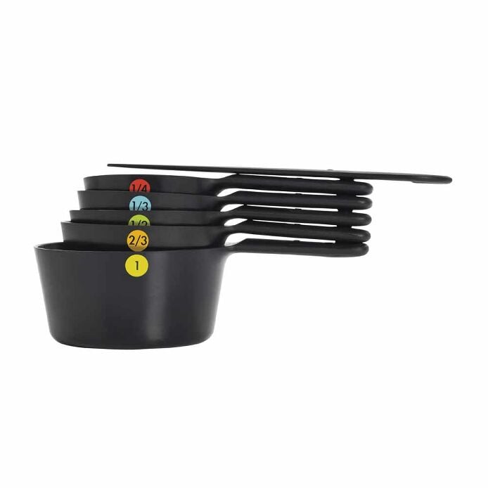 6 Piece Plastic Measuring Cups K1