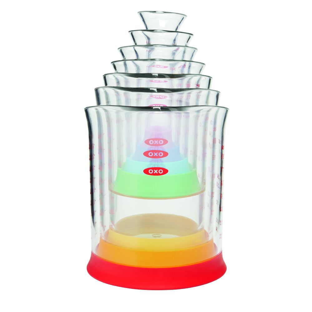 7 Piece Liquid Measuring Beaker Set C1
