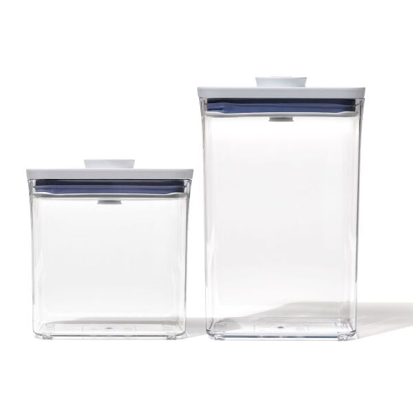 POP Container - Rectangle Medium (2.7 Qt.) & POP Container - Rectangle Short (1.7 Qt.) Bundle E9