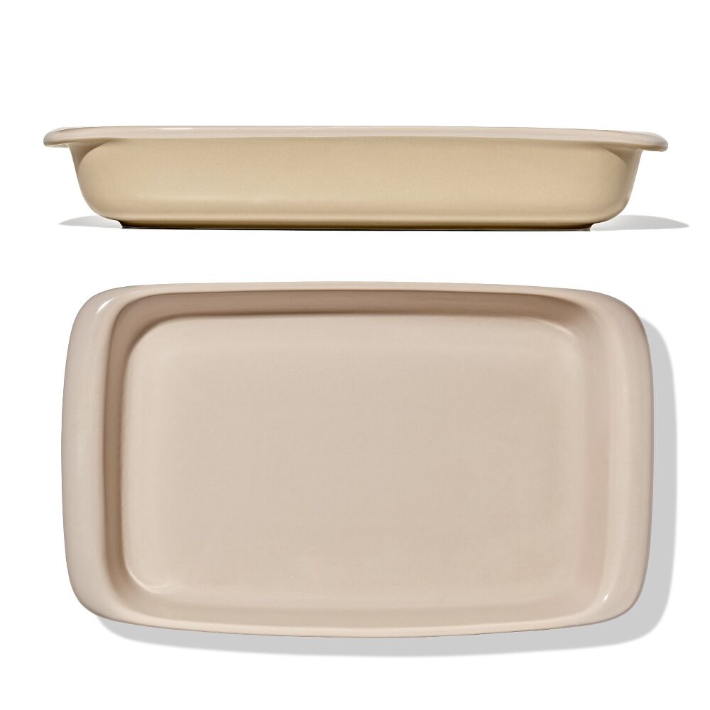 3 Qt Rectangular Stoneware Baking Dish R4