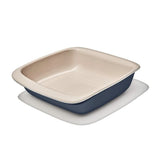 2 Qt Square Stoneware Baking Dish H1