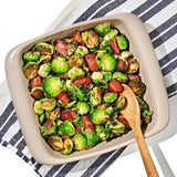 2 Qt Square Stoneware Baking Dish H1
