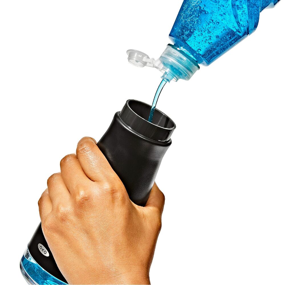 Stainless Steel Soap Dispenser - Black V9