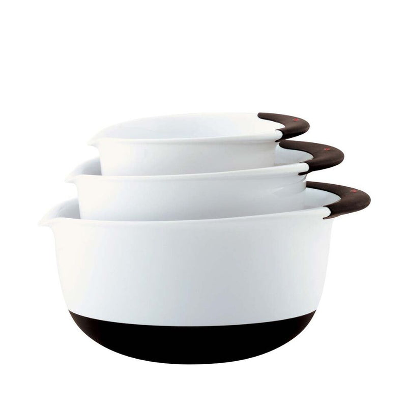 3-Piece Mixing Bowl Set - White D8