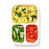 Prep & Go 4.1-Cup Divided Container - Ocean Blue O2
