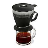 Pour Over Coffee Maker with Water Tank - Matte Black P6