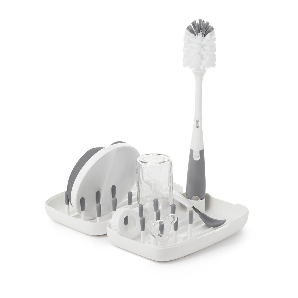 On-the-Go Drying Rack with Bottle Brush G4