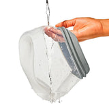 Silicone Reusable Bag  Stand-Up Half Gallon (64 oz) - Fog R0