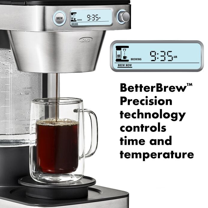 12-Cup Coffee Maker with Podless Single-Serve Function R6