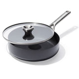 Ceramic Professional Non-Stick 3-Quart Sauté Pan with Lid A6