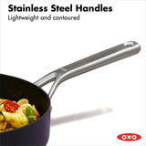 Ceramic Professional Non-Stick 3-Quart Sauté Pan with Lid A6