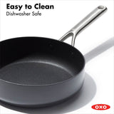 Ceramic Professional Non-Stick 3-Quart Sauté Pan with Lid A6