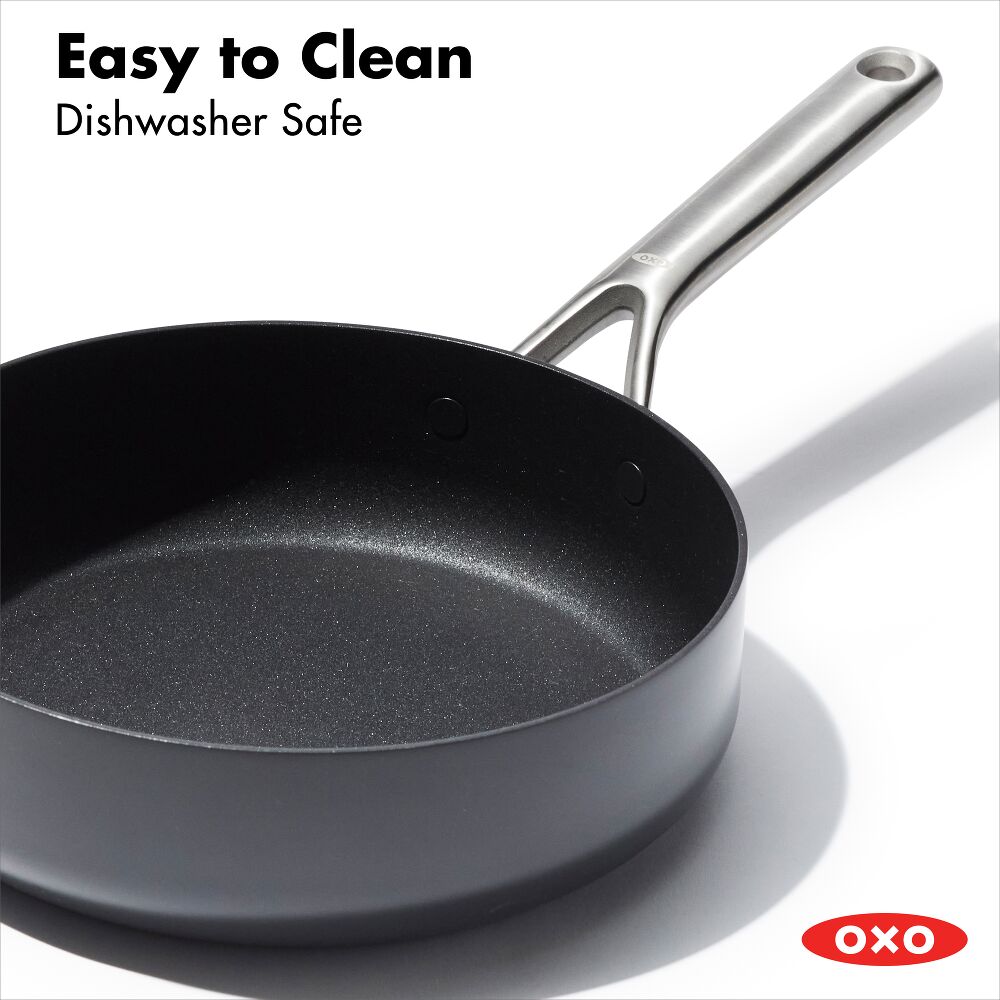 Ceramic Professional Non-Stick 3-Quart Sauté Pan with Lid A6