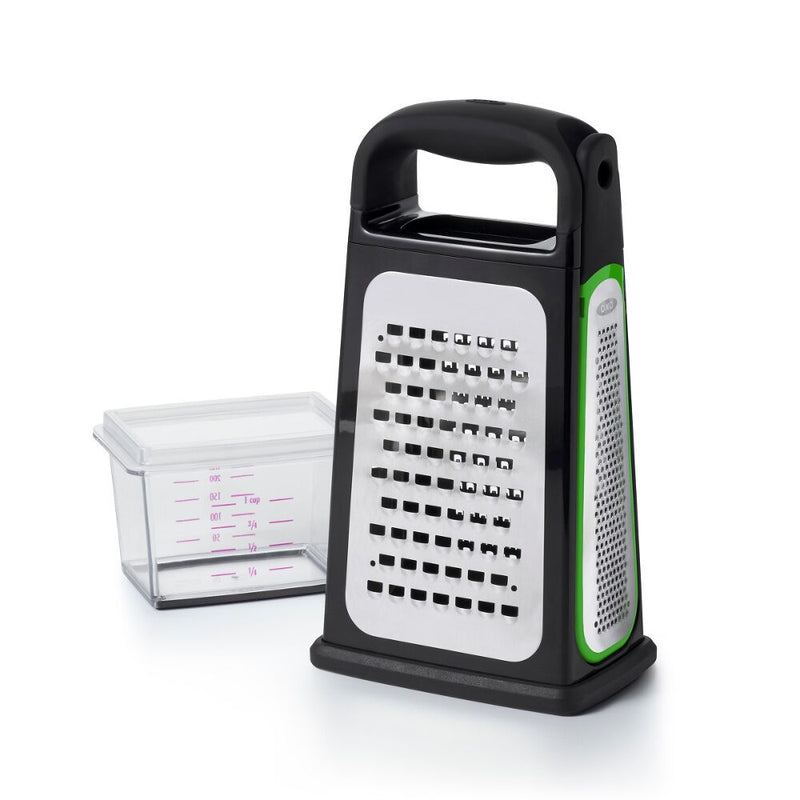 Etched Box Grater With Removable Zester Z1