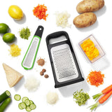 Etched Box Grater With Removable Zester Z1