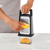 Etched Box Grater With Removable Zester Z1