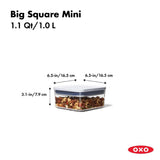 POP Container - Big Square Mini (1.1 Qt.) E6