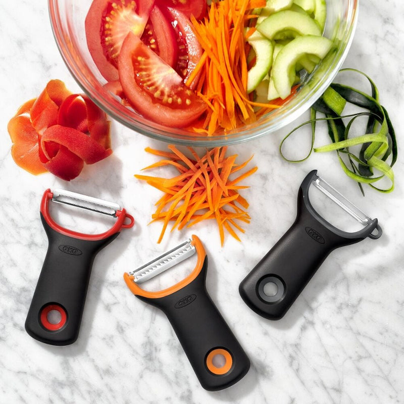 3-Piece Prep Peeler Set, Assorted Blades K7