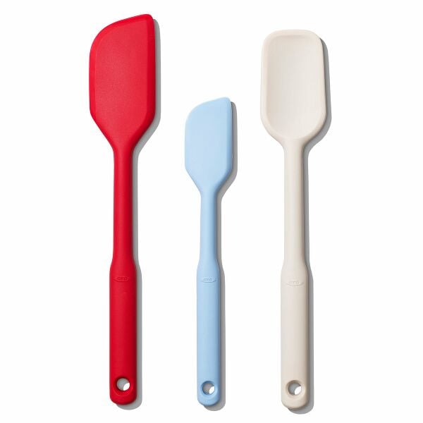 3-Piece Silicone Spatula Set O0