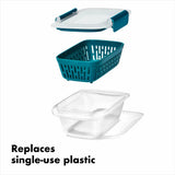 Prep & Go Container with Colander H5