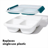 Prep & Go 4.1-Cup Divided Container M1