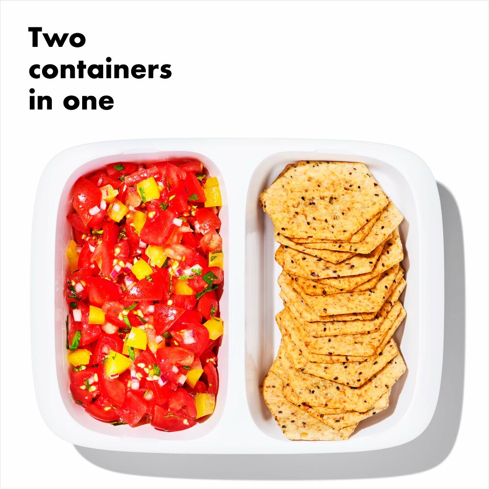 Prep & Go 2-Cup Divided Container G9