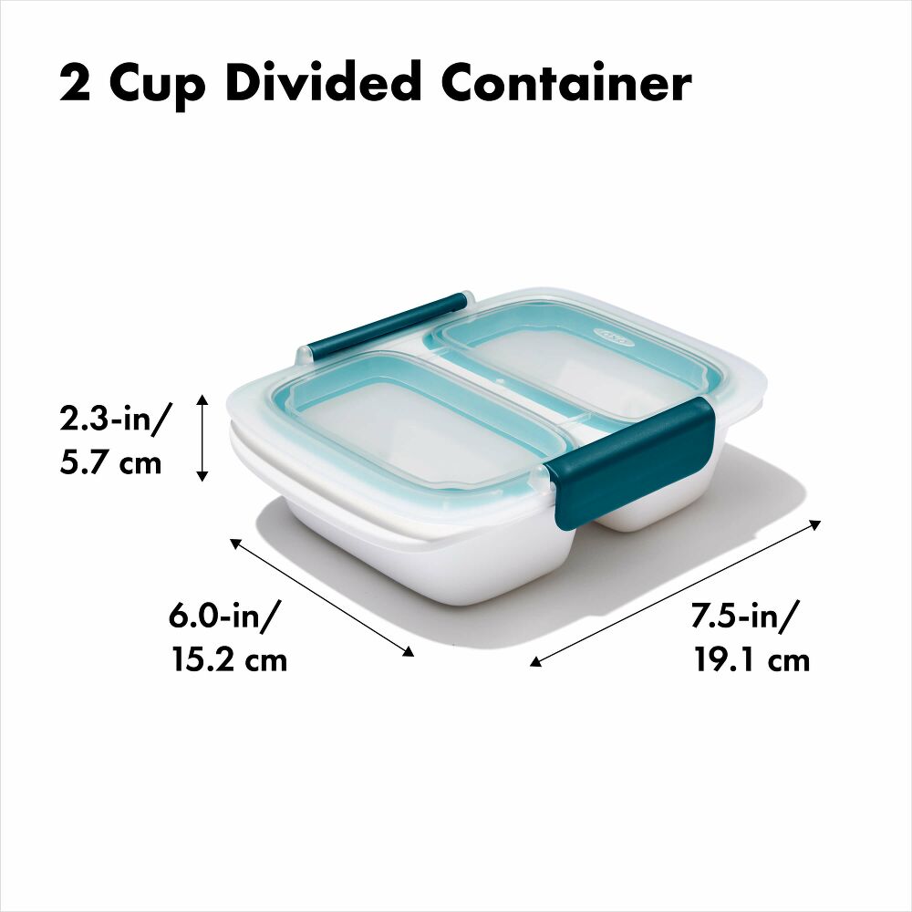 Prep & Go 2-Cup Divided Container G9