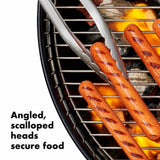 Grilling Tongs with Built-In Bottle Opener B6
