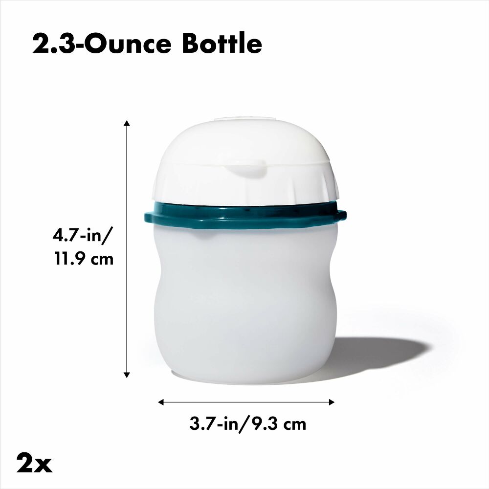 Prep & Go Silicone Squeeze Bottle - 2 Pack G8