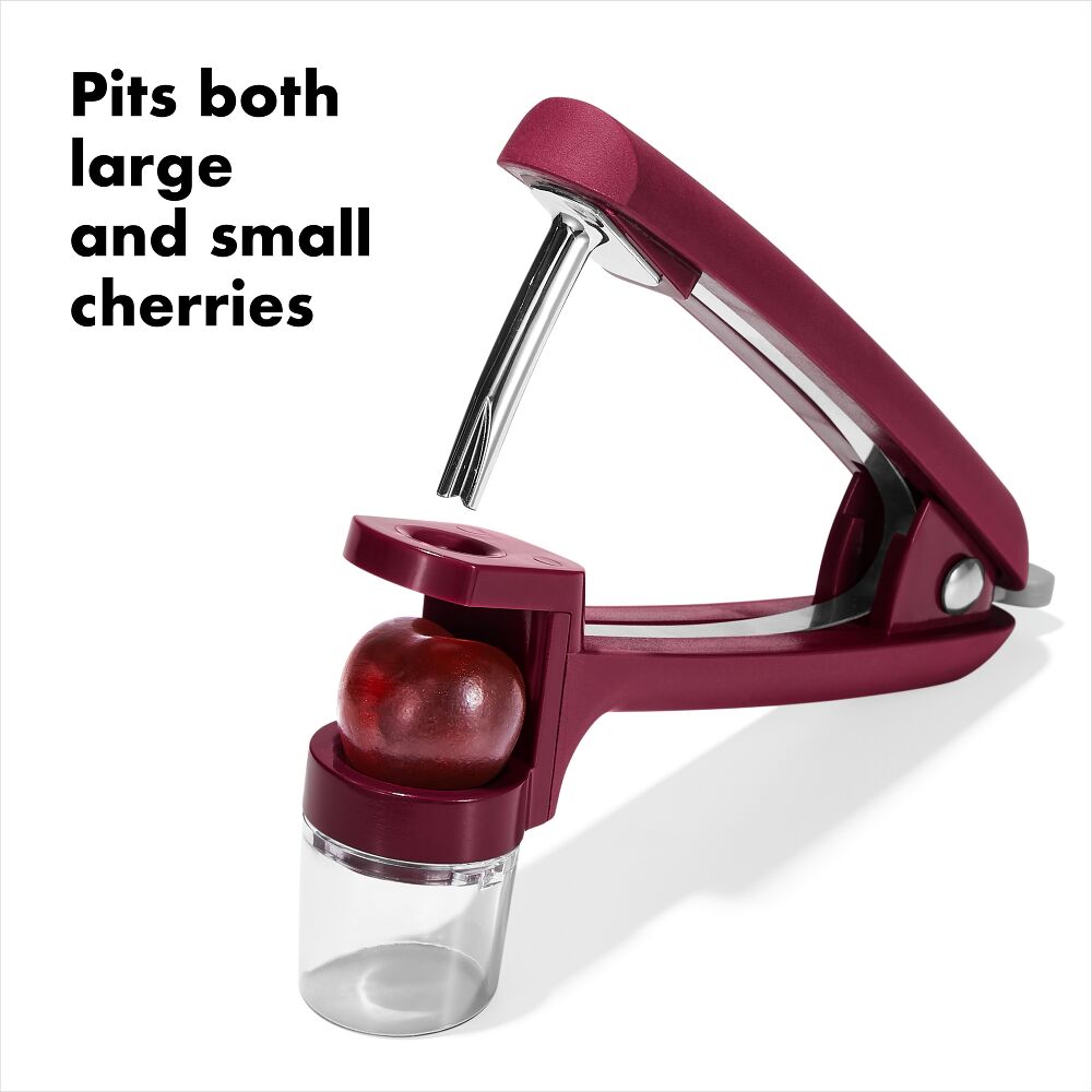 OXO Good Grips Cherry & Olive Pitter - Beet U1