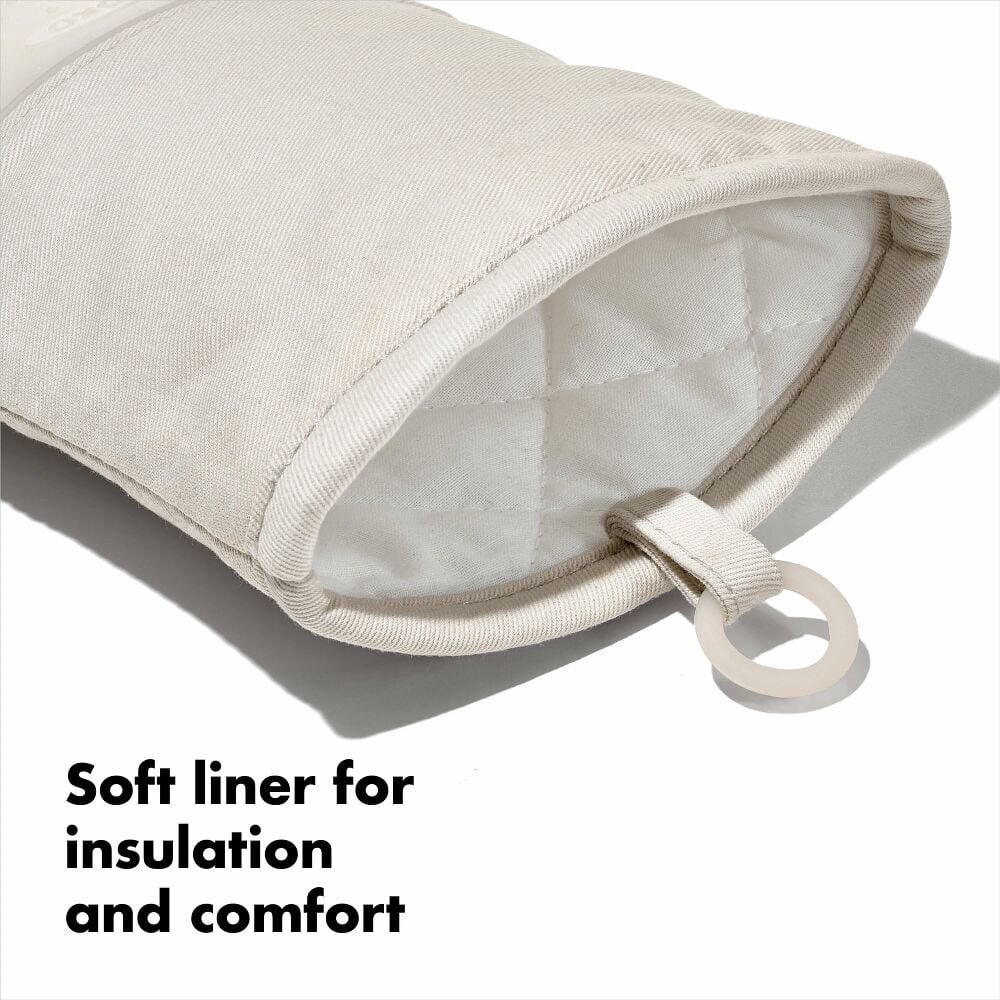 Silicone Oven Mitt - Oat Q7