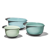 3 Piece Mixing Bowl Set - Cadet Blue, Tower Grey, Jade Z1
