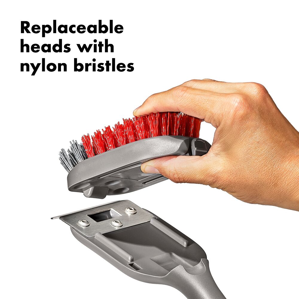 OXO Good Grips Nylon Grill Brush for Cold Cleaning E3