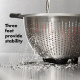 Stainless Steel 3 qt./ 2.8L Colander V0