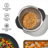 Stainless Steel 3 qt./ 2.8L Colander Z2