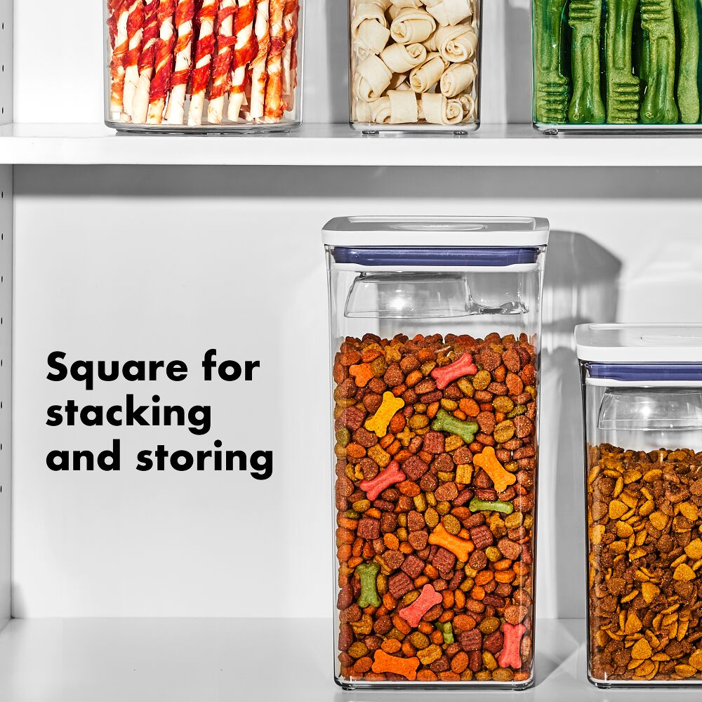 OXO Good Grips Pet POP Container – 6.0 Qt/5.7 L with Half Scoop E8